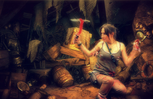 Franc1ne - Photoshop Tomb Raider